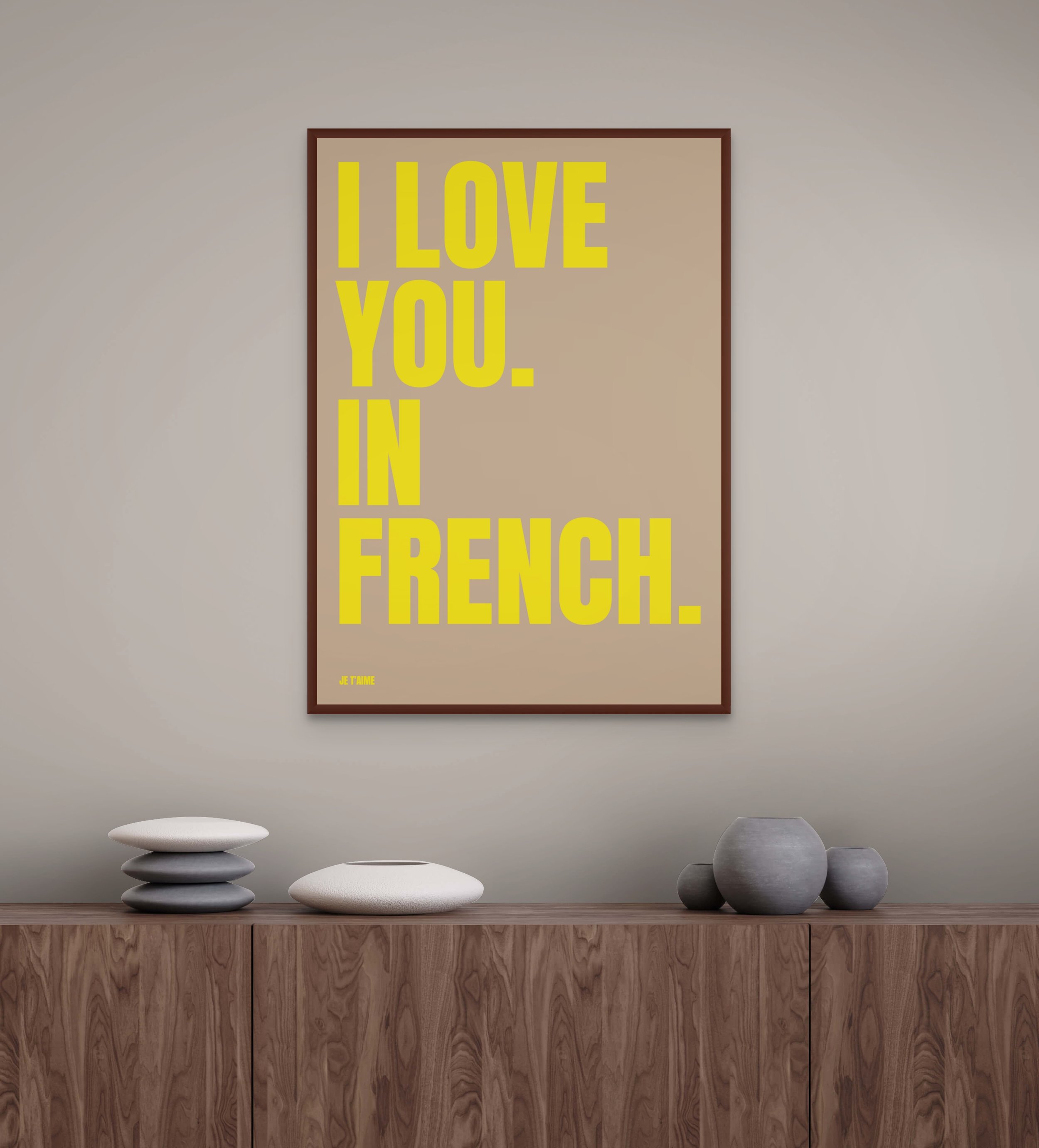 I Love You In French - Le Chambre
