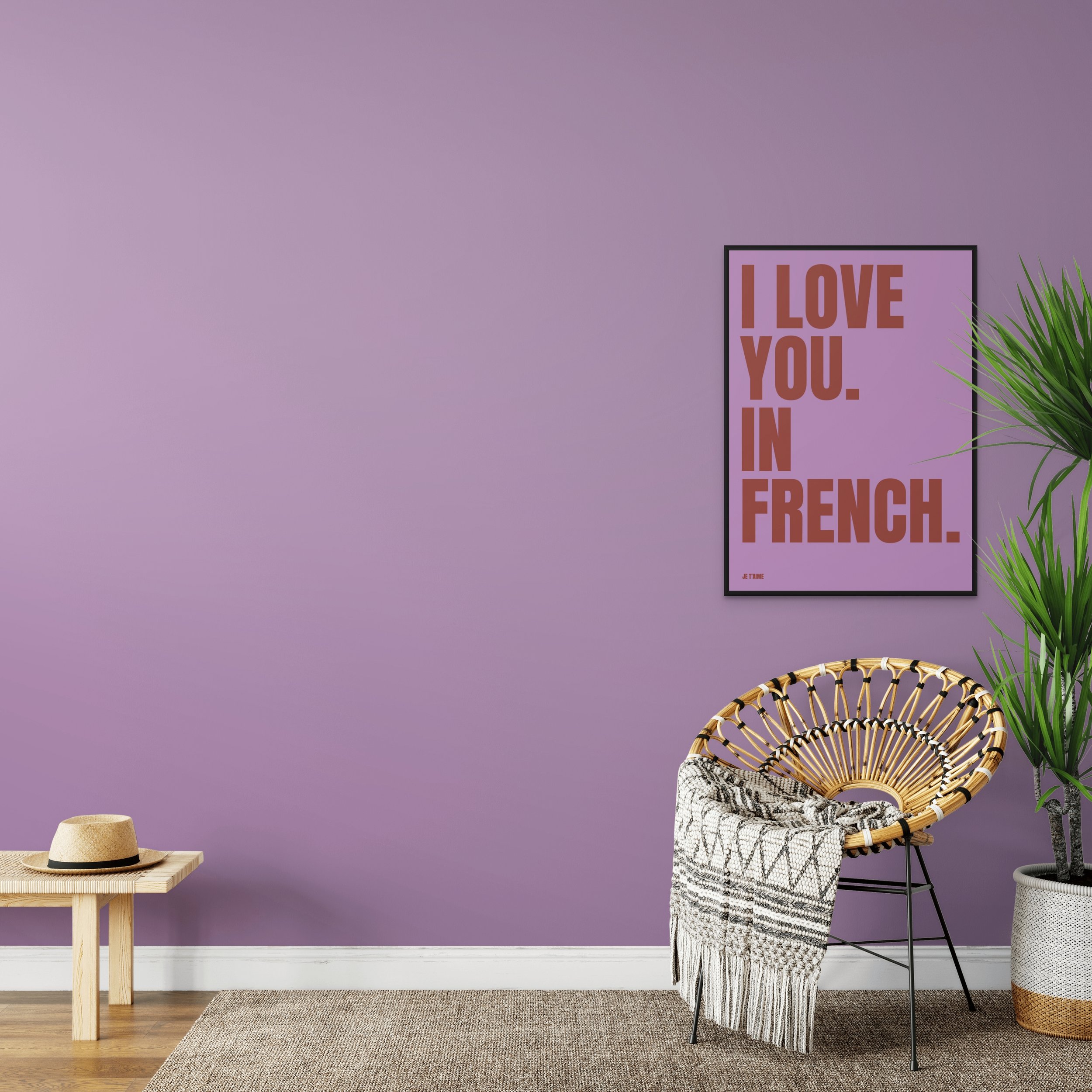 I Love You In French - La Cuisine