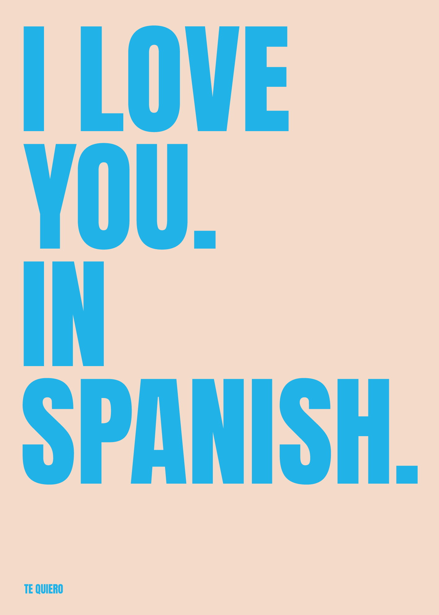 I Love You In Spanish - Júzcar