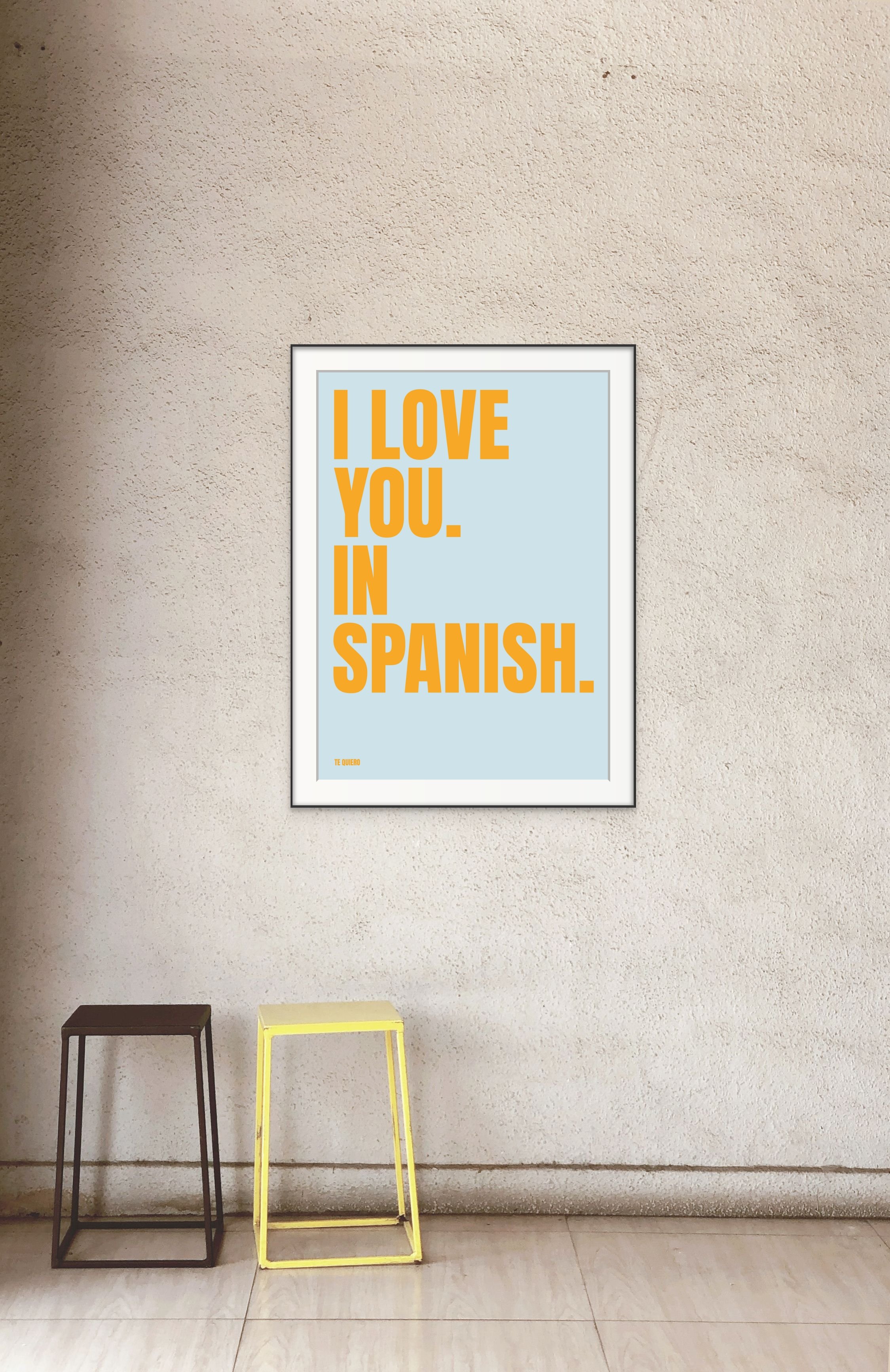 I Love You In Spanish - Villajoyosa