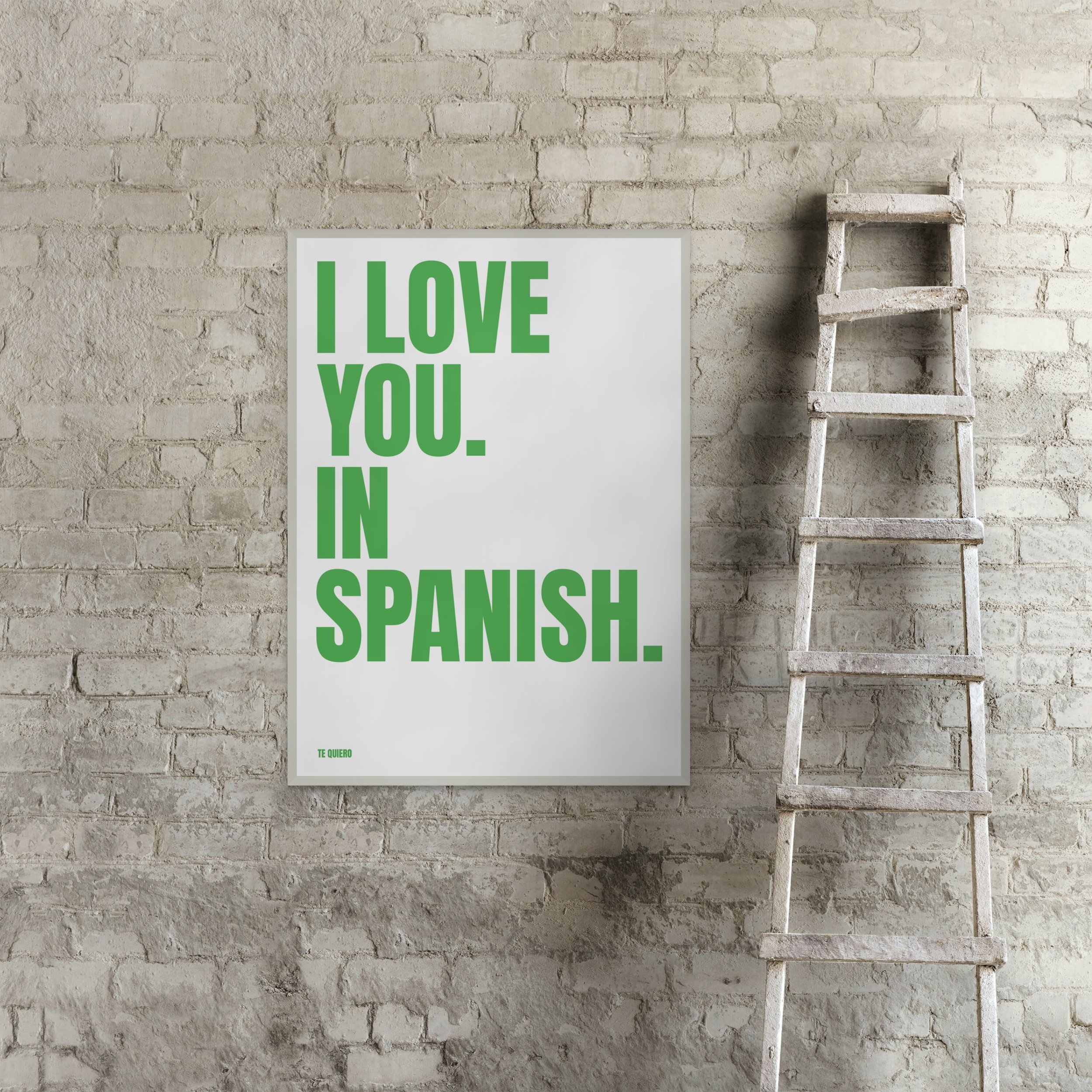 I Love You In Spanish - Fuenterrabia