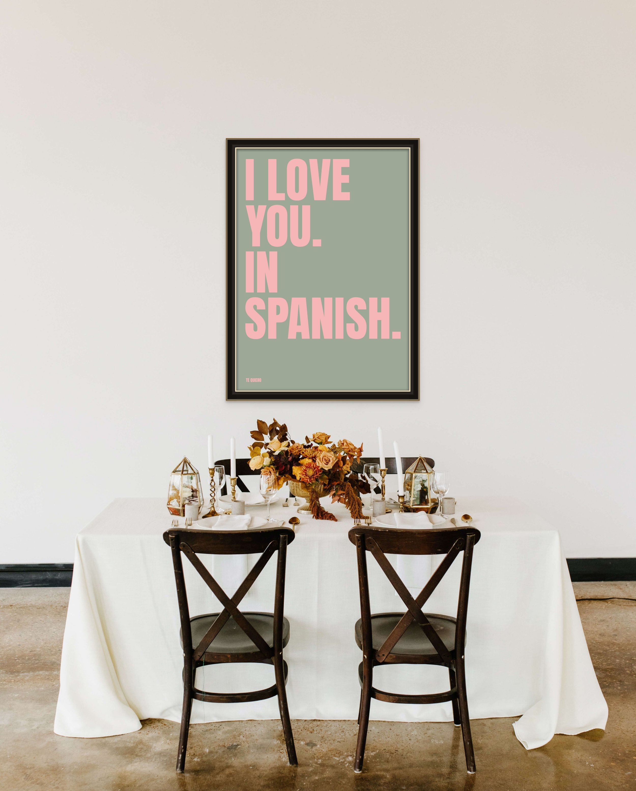 I Love You In Spanish - Cudillero